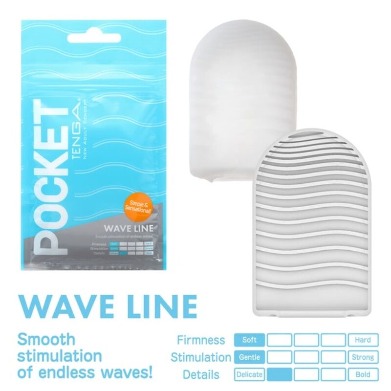 Tenga Pocket Stroker Wave Line
