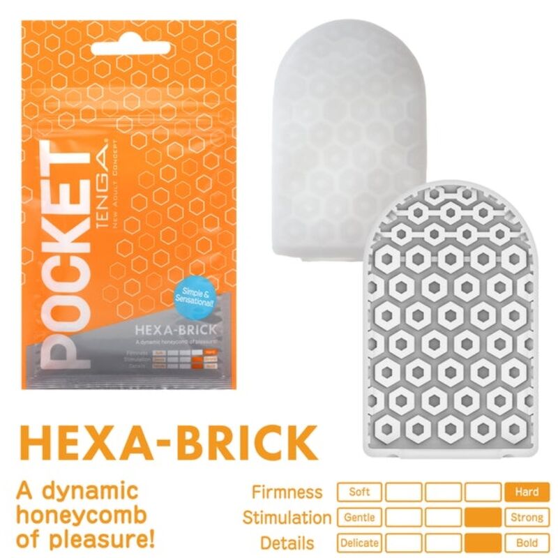 Tenga Pocket Hexa Brick