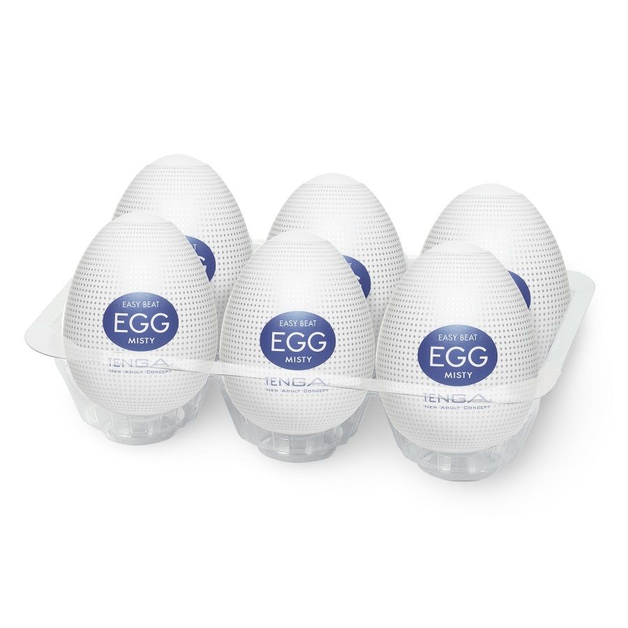 Pack de 6 Oeufs Tenga Egg Misty Easy Ona-cap