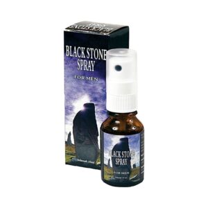 Spray Black Stone retardateur pour performance intime