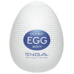 Oeuf masturbateur Tenga Egg Misty pour plaisir solo discret