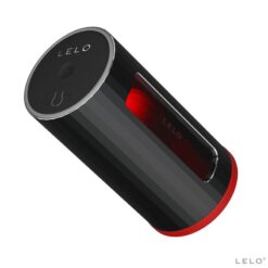 Masturbateur F1S V2 de Lelo connecté en rouge - Sextoy high-tech pour plaisir masculin