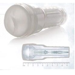 Masturbateur Ice Lady Crystal Fleshlight avec texture vaginale transparente