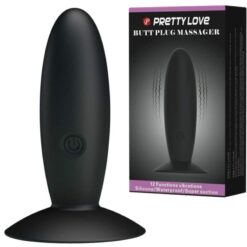Plug anal Pretty Bottom vibrant pour plaisir intime