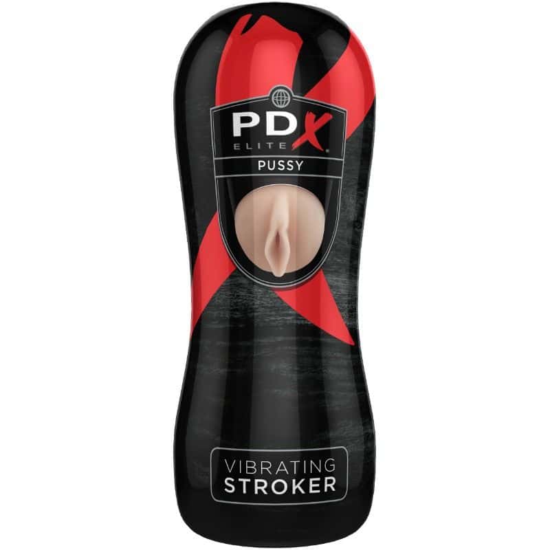 Masturbateur PDX Elite Pussy Stroker automatique pour plaisir masculin