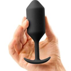 Plug anal B-Vibe Snug3 de qualité supérieure pour confort et plaisir