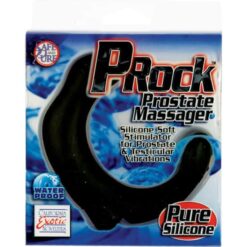 Masseur prostatique noir P-rock de Calex, outil de bien-être masculin et de stimulation avancée